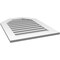 Ekena Millwork Octagonal Top Surface Mount PVC Gable Vent: Functional, w/ 3-1/2"W x 1"P Standard Frame, 24"W x 32"H GVPOT24X3201SF - alternate 4